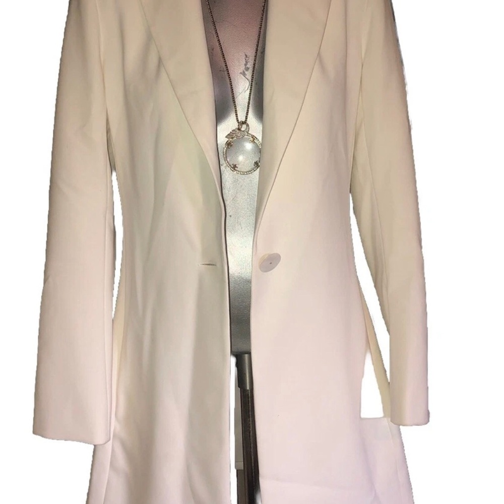 Chic Tailored Luxury Single-Button Summer Lined Blazer Jacket